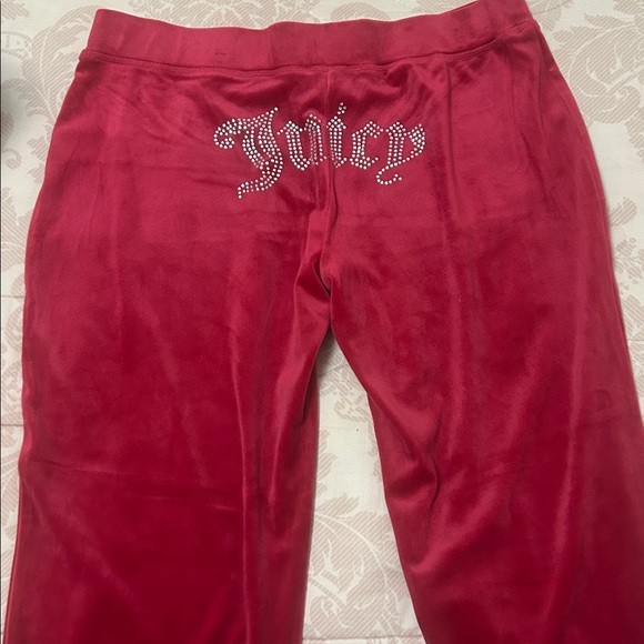 Juicy Couture Pink Velour Tracksuit - Picture 6 of 11